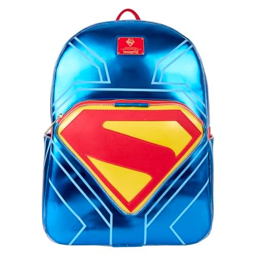 Image of Loungefly Warner Bros Dc Superman Full-Size Backpack