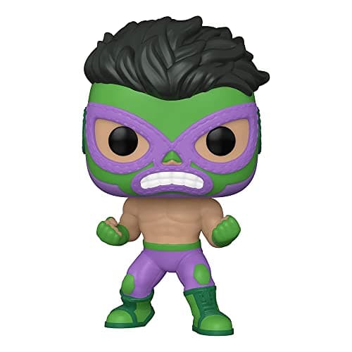 Image of Funko Marvel Luchadores Hulk - Marvel Comics - Collectable Vinyl Figure - Gift Idea - Official Merchandise - Toys for Kids & Adults - Comic Books Fans - Model Figure for Collectors and Display
