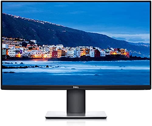 Image of Dell P2719H 27 Inch Full HD (1920x1080) Monitor, 60Hz, IPS, 5ms, Ultrathin Bezel, DisplayPort, HDMI, VGA, 5x USB, Adjustable Stand