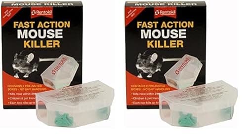 Image of RLPSF135 Rentokil Fast Action Mouse Killer, multicolored, 2 pieces (Pack of 2)