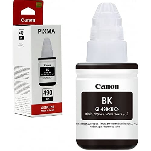 Image of Canon 0663C001 - GI-490 Black Ink Bottle GI-490