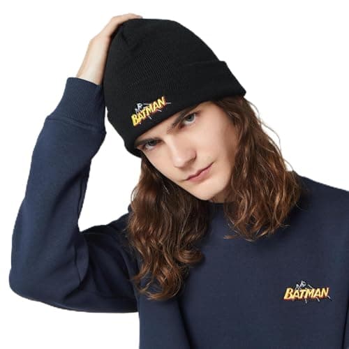 Image of DC Batman Beanie Hat - Black