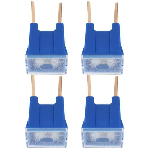 Image of AS Axis Spindleon 4pcs Blue PAL Male Fuse 100A 32VDC Automotive High Current Fuse Main Power Supply Alternator Starting Circuit
