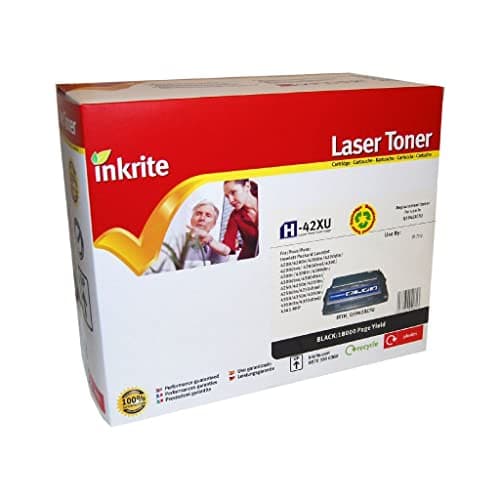 Image of Inkrite Remanufactured Toner Cartridge Replacement for HP Q1338A Q1339A Q5942A Q5945A Black