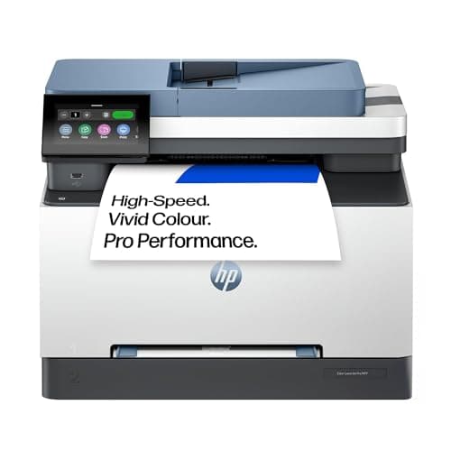 Image of HP LaserJet Pro MFP 3302sdw Laser Printer | Colour, Printer for Small Medium Business | Print, Scan, Copy | Automatic document feeder | 2-Sided Printing | Wireless | Front USB port | Touchscreen