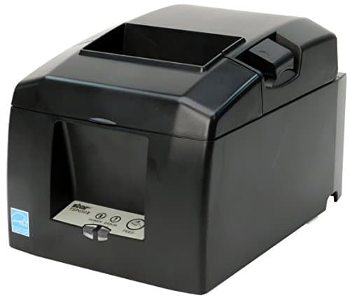 Image of Star Micronics TSP654IICLOUDPRNT USB/Ethernet (LAN) Thermal Receipt Printer with CloudPRNT, Cutter, and External Power Supply - Gray