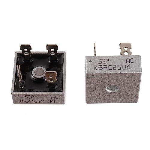 Image of BOJACK KBPC2504 25A 400V Bridge Rectifier Diodes Axial KBPC2504 25 Amp 400 Volt Full Wave Electronic Silicon Diodes(Pack of 2 Pcs)