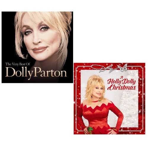 Image of The Very Best Of - A Holly Dolly Christmas - Dolly Parton Greatest Christmas Hits 2 CD Album Bundling