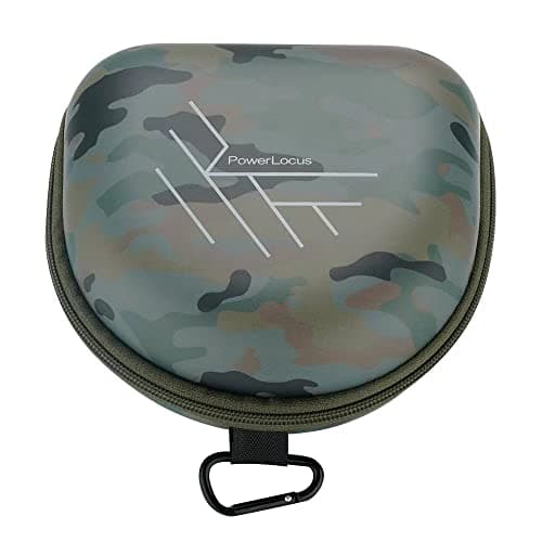 Image of PowerLocus Hard Carry Case for Foldable Headphones – Compatible with Most Foldable Over-Ear/On-Ear Headphones – Portable Travel Carrying Bag