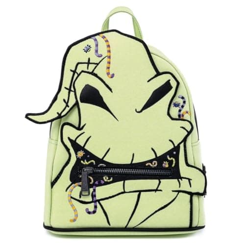 Image of Loungefly The Nightmare Before Christmas Oogie Boogie Creepy Crawlies (Glow in The Dark) Women Mini Backpacks