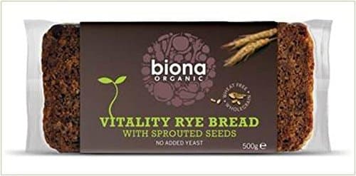 Image of (Pack of 2) - Organic Vitality Rye Bread with Sprouted Seeds | BIONA
