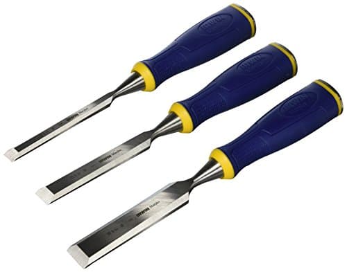 Image of Irwin Marples MS500 Soft Touch Bevel Edge Chisel 3 Piece Set