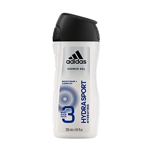Image of Adidas Sport Sensation Hydra Sport 3in1 Body, Hair and Face Shower Gel for Men, 250ml