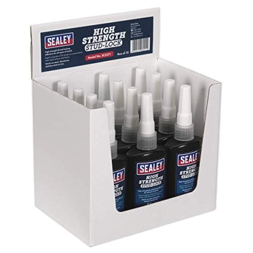 Image of Sealey SCS271 Stud Lock High Strength 50ml Pack of 12