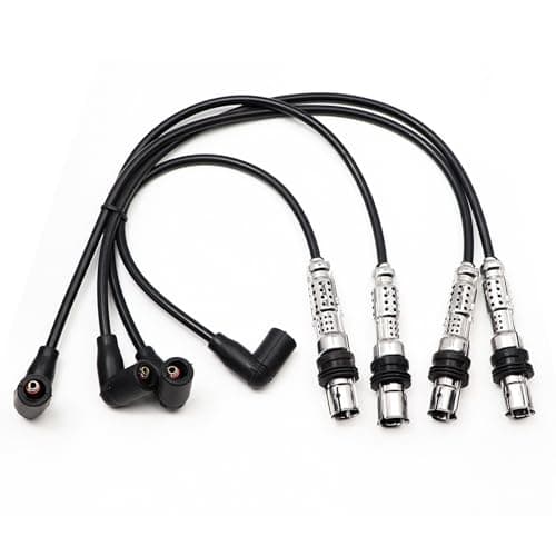 Image of YananAC Ignition Cable Set Ignition Cable Set Ignition Cable Ignition Coil for Golf 5 Plus Golf 6 Beetle Caddy Polo A1 A3 8P 8X Altea Ibiza Leon Toledo Fabia Rapid Roomster 1.2 TSI Ignition Leads