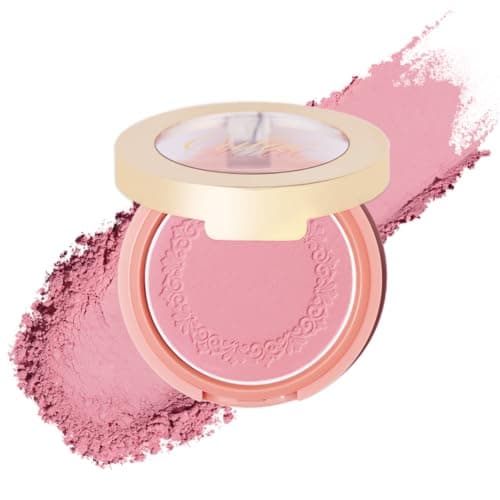 Image of Oulac Blushers for Cheeks Make Up, Baby Pink Cream Bulsh Suitable for cool-toned skin, Long-Lasting Fade & Sweat Resistant, Vegan & Cruelty-Free, N14 One more time