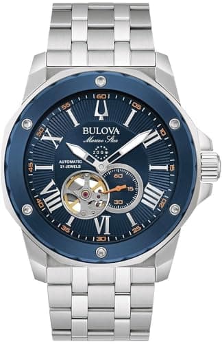 Image of Bulova Men Automatic Analogue Watch Marine Star