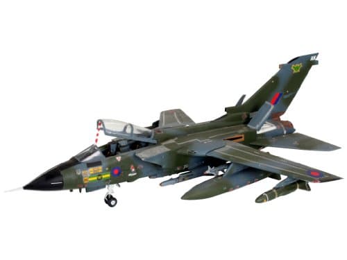 Image of Revell 64619 Model Set Tornado GR.1 RAF 1:72 Scale Unbuilt/Unpainted Plastic Model Kit with Accessories