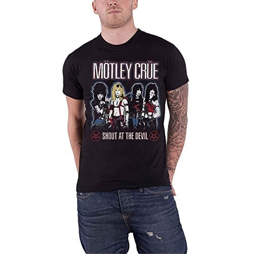 Image of Motley Crue MOTTEE40MB05 T-Shirt, Black, XX-Large