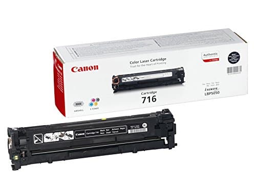 Image of Canon Cartridge 716 BLACK TONER FOR LASER PRINTERS (2300 Pages, Laser, LBP 5050, 5050 N, 8050, MF 8030 CN, MF 8050, MF 8330 CDN)