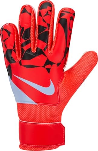 Image of Nike Match Jr. Goalkeeper Gloves for Older Kids, Bright Crimson/Black/Royal Tint, HQ0258-635, 4