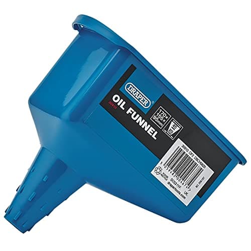 Image of Draper 0.6L Oil Funnel | 45mm Spout Max | Fuel Funnels | Multifunction Large Funnel | 30910, Blue