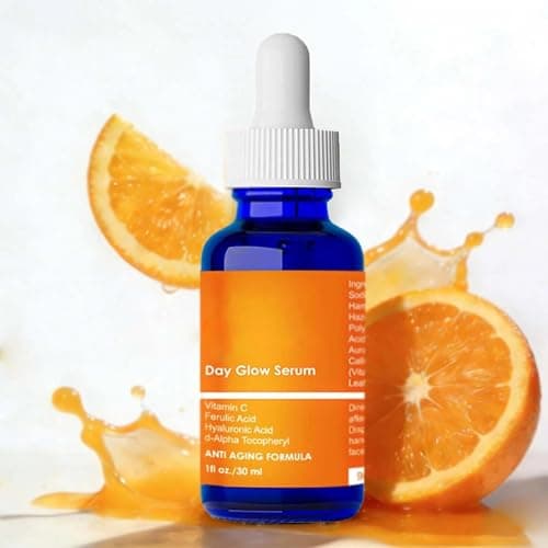 Image of 20% Vitamin C Face Serum with Hyaluronic Acid & Vitamin E -Dark Spot Correcting, Hydrating Serum for Women, 30ml