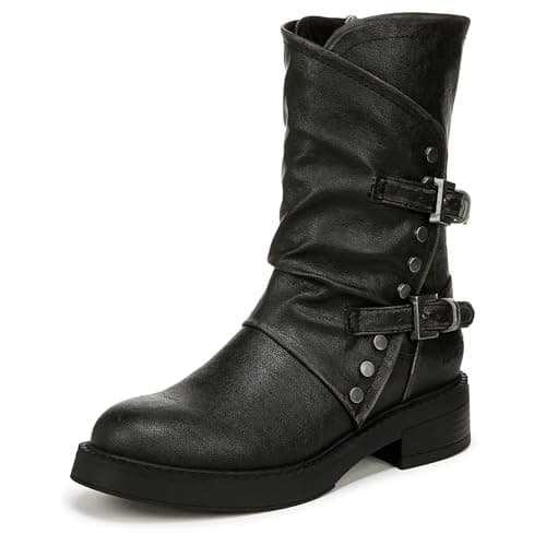 Image of Blowfish Malibu Women's Venice Double Buckle Boot, Black, UK 5