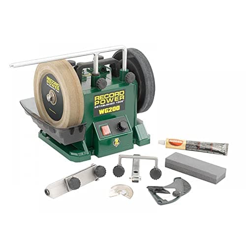 Image of Record Power WG200 Wet Stone Grinder 200mm (8in)