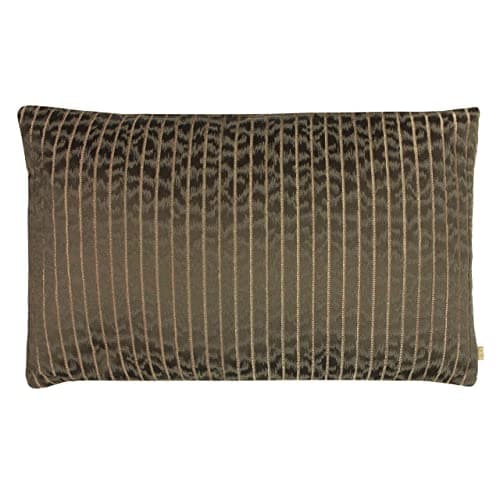 Image of Kai Wrap Caracal Feather Filled Cushion, Polyester, Cotton, Earth