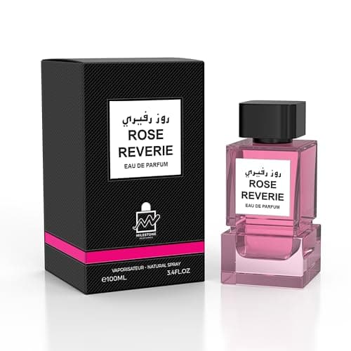 Image of MILESTONE ROSE REVERIE Eau De Parfum 100ML – Unisex Perfume | Elegant Floral & Woody Scent | Long-Lasting Fragrance for Day & Night | Premium Quality Unisex Eau De Parfum with Modern Romantic Notes