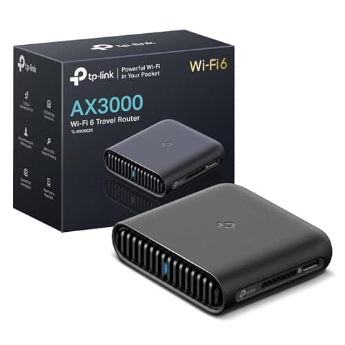 Image of TP-Link TL-WR3002X AX3000 WiFi 6 Travel Router, Dual Band Portable VPN Router with VPN Client & Server, 2.5G Multi-Gig WAN Portable WiFi, USB 3.0, Ideal for Hotel, Business Travel and Remote Work