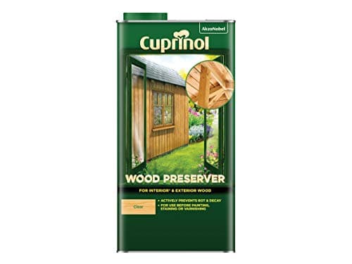 Image of Cuprinol WATER BASED WOOD PRESERVER CLEAR 5L