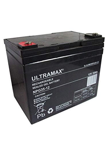 Image of Replacement Ultramax Battery For PowaKaddy RoboKaddy Titanium 12V 35Ah Motocaddy and Golf Caddy Trolley
