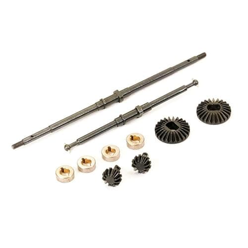 Image of FTX Outback Mini X 2.0 F/R Metal Gear Axle Driveshaft Set FTX9364M