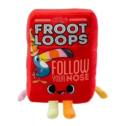 Image of Funko Pop! Plush: Kelloggs - Froot Loops Cereal Box - Collectable Soft Toy - Birthday Gift Idea - Official Merchandise - Stuffed Plushie for Kids and Adults - Ideal for Ad Icons Fans and Girlfriends