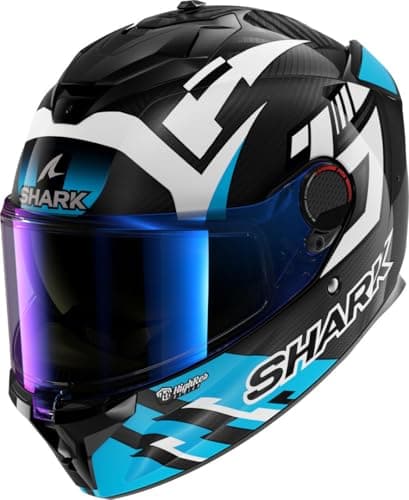 Image of Shark Spartan GT Pro Carbon Zarco Track Racer Full Face Helmet L