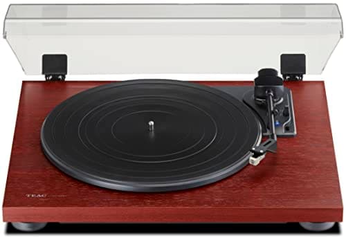 Image of TEAC TN-180BT-CH 3-Speed Analog Turntable with Phono EQ and Bluetooth - Cherry