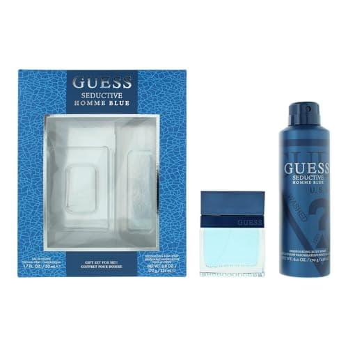 Image of Guess Seductive Homme Blue 2 Piece Gift Set: Eau de Toilette 50ml - Body Spray 2