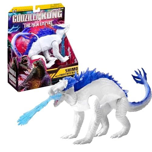 Image of MonsterVerse Godzilla x Kong: The New Empire, 6-Inch Shimo Action Figure Toy, Iconic Collectable Movie Character, Includes Realistic Frost Bite Blast Feature, Toy Suitable for Ages 4 Years+