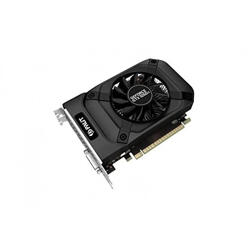 Image of Palit GeForce GTX 1050 Ti StormX 4 GB GDDR5 Graphics Card, DiplayPort, HDMI, Dual-Link DVI-D, Grey, NE5105T018G1-1070F