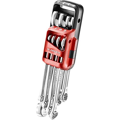 Image of Facom JP8PB 440 Combination Spanner Set 8 Pieces