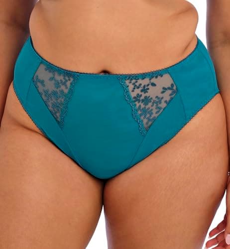 Image of Elomi Women's Zarla High Leg Brief, Ocean Depths, 4XL Plus