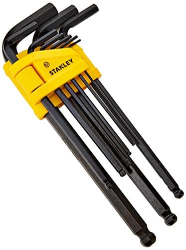 Image of Stanley Ball End Hex Key Set 9PC MM 0 69 256