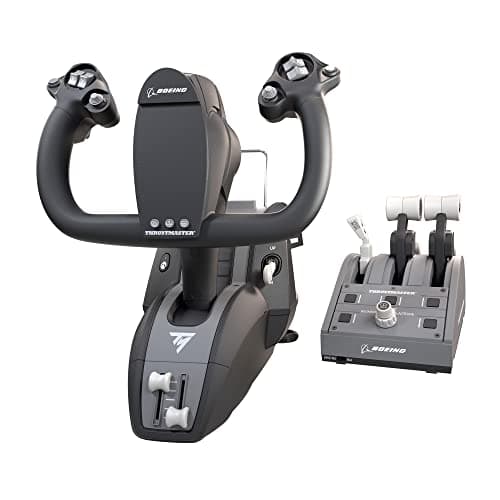 Image of Thrustmaster TCA Yoke Pack - High-Precision Flight Controller and Throttle Quadrant with Official Boeing License for PC and Xbox Series X|S