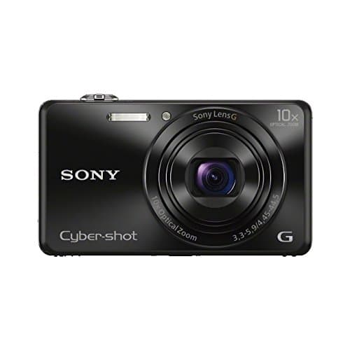 Image of Sony DSC-WX220 Digital Compact Camera with Wi-Fi and NFC (18.2 MP, 10x Optical Zoom) - Black (Renewed)