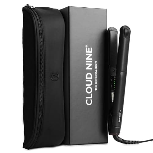 Image of CLOUD NINE The Classic Original Hair Straightener | Variable Temperature Control Ceramic Floating Plates 360° Swivel Cord | Perfect for Everyday Straightening | Strong Shiny Sleek Results