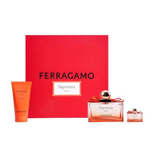 Image of Salvatore Ferragamo Signorina Gift Set Eau de Parfum 100 ml, Body Lotion 50 ml, Travel Spray 5 ml