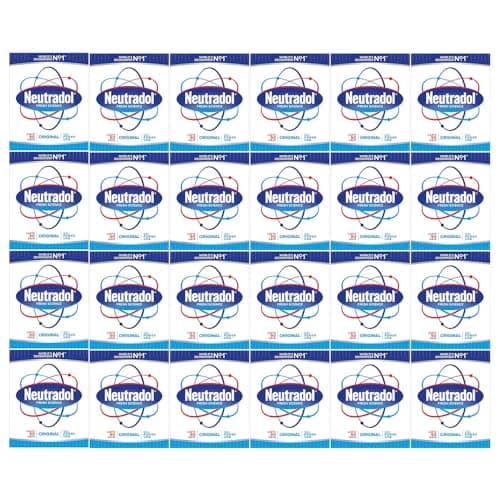 Image of Neutradol Slow Release Gel, Air Freshener and Odour Eliminator, No Plug or Spray Needed, Original Scent, Multipack of 24 x 135g