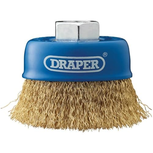 Image of Draper 41444 80 mm x M14 Crimped Wire Cup Brush